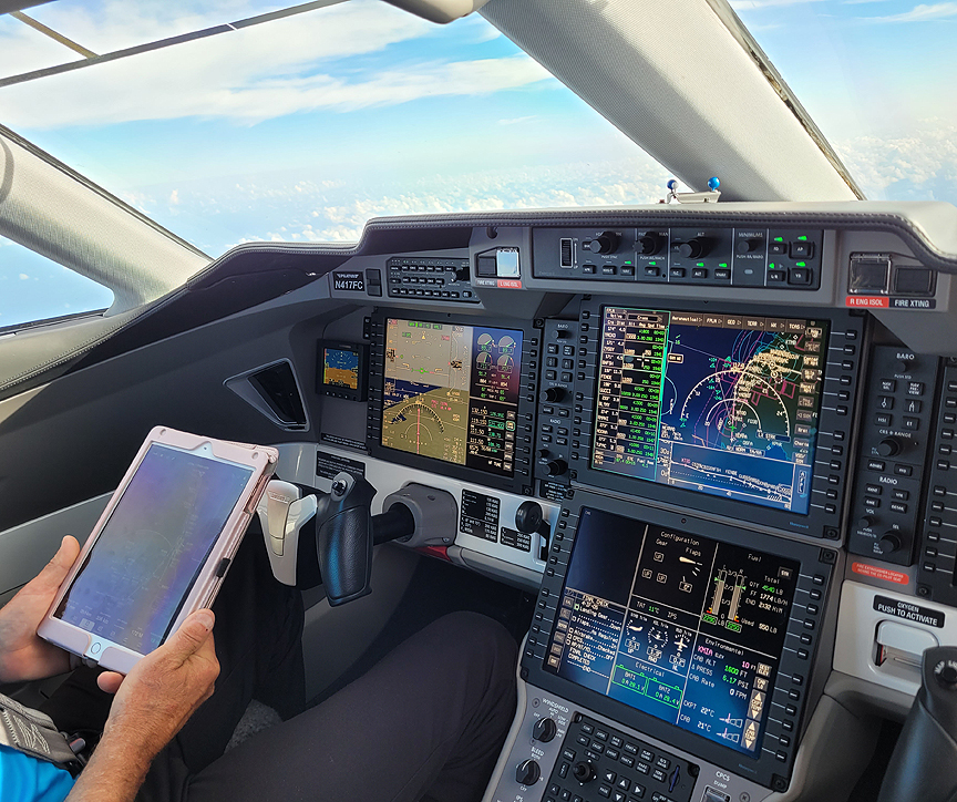 King Air glass cockpit